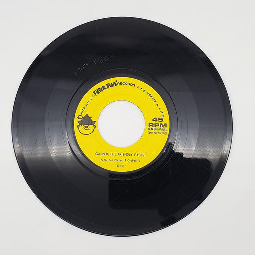 Casper The Friendly Ghost 45 RPM Single Record Peter Pan Records 1