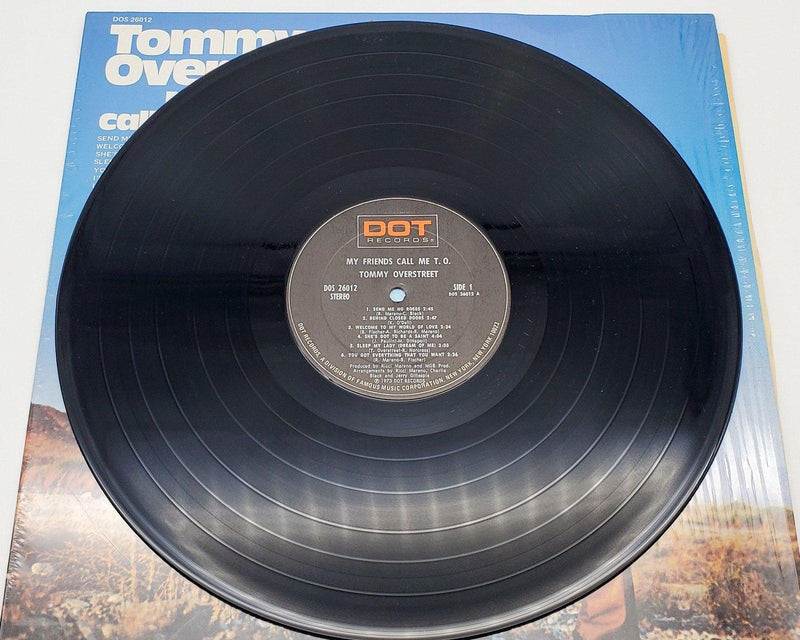 Tommy Overstreet My Friends Call Me T.O. 33 RPM LP Record Dot Records 1973 5