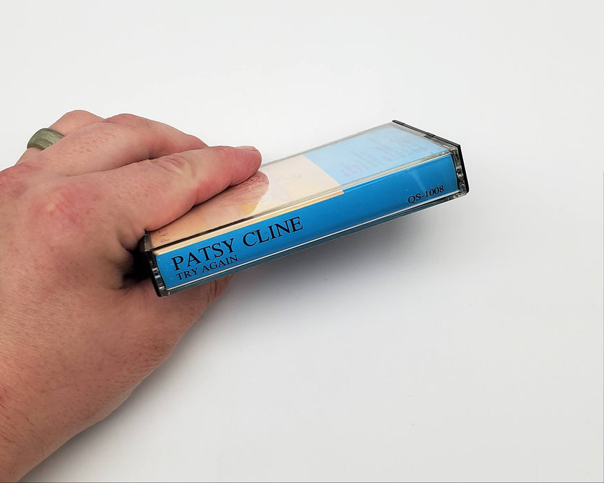 Patsy Cline Try Again Cassette Tape Album Quicksilver Records 1982 3