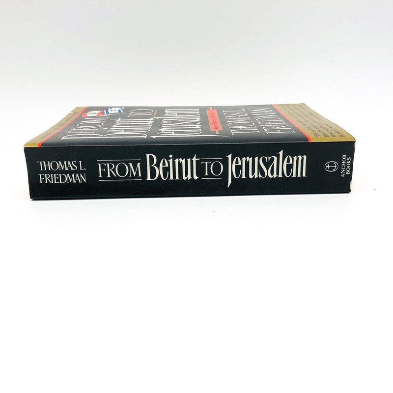 From Beirut To Jerusalem Paperback Thomas L. Friedman 1995 Israeli Arab Conflict 3