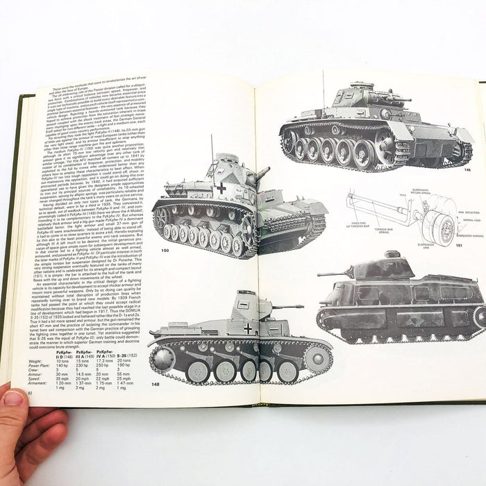 Tank HC Kenneth Macksey 1970 Armored Fighting Vehicle Military History No Jacket 9