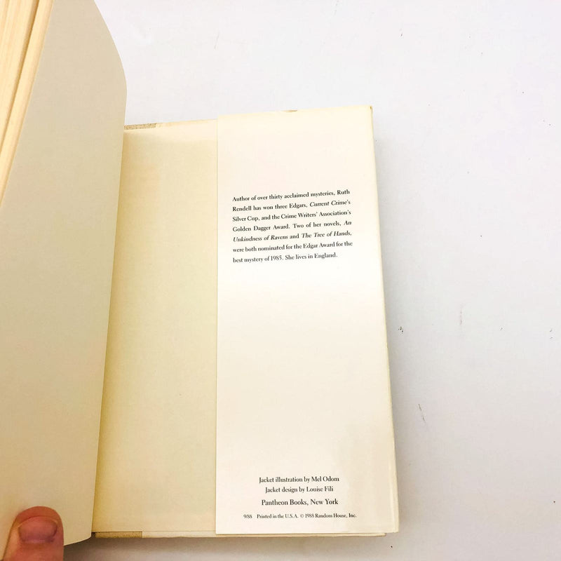 The Veiled One Hardcover Ruth Rendell 1988 1st Edition Psychological Mystery 10
