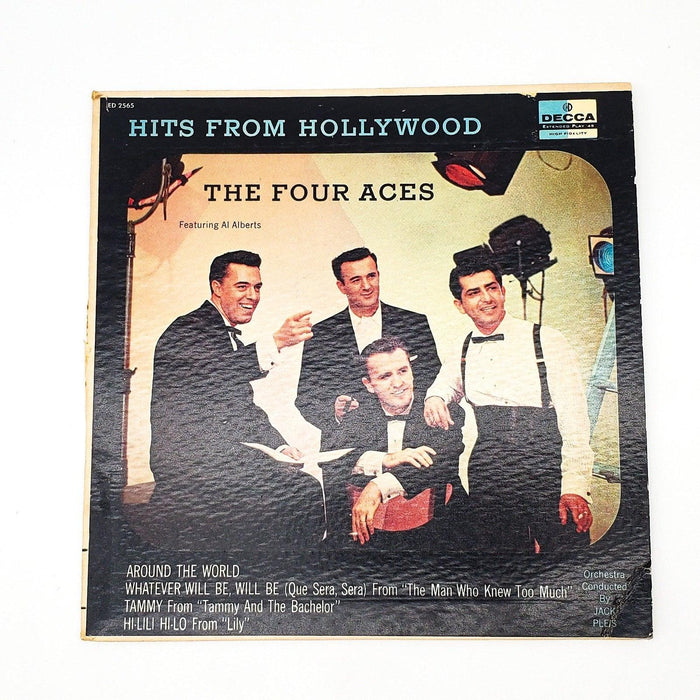 The Four Aces Hits From Hollywood 45 RPM EP Record Decca ED 2565 1