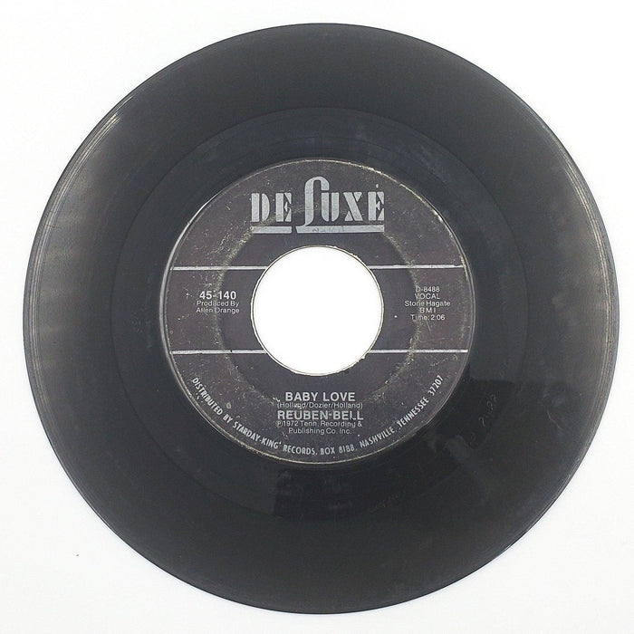 Reuben Bell I Hear You Knocking It's Too Late 45 RPM Single Record DeLuxe 1972 2