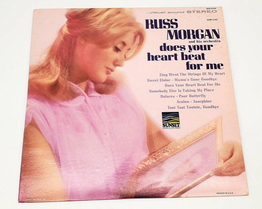 Russ Morgan Does Your Heart Beat For Me 33 RPM LP Record Sunset Records 1966 1