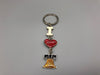 Philadelphia Key Chain Souvenir Trinket I Heart Philly Bell Sparkle Epoxy 4