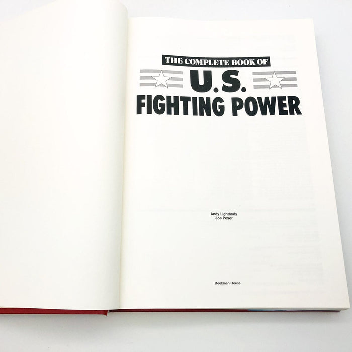 The Complete Book Of US Fighting Power HC Andy Lightbody 1990 1st Edition 7