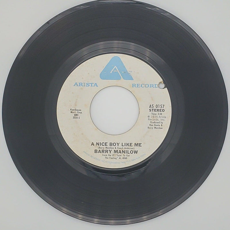 Barry Manilow I Write The Songs Record 45 RPM Single AS 0157 Arista 1975 2