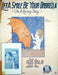 Sheet Music Let A Smile Be Your Umbrella Irving Kahal Francis Wheeler 1927 1