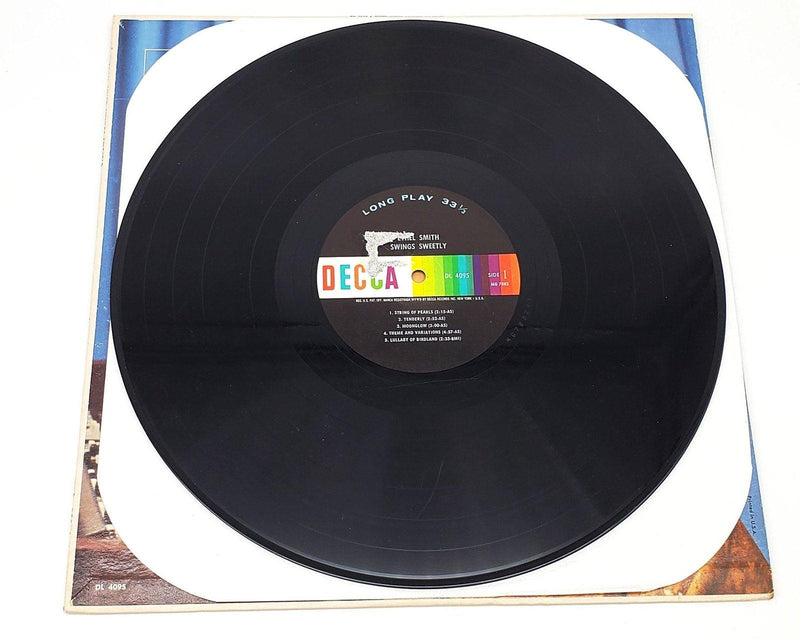 Ethel Smith Swings Sweetly 33 RPM LP Record Decca 1961 DL 4095 4