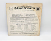 The International Philharmonic Orchestra Classic Favorites LP Record Tops 2