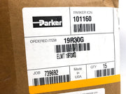 15pk String Wound Filter Cartridge 30"x2-7/16" 10 Micron Parker 19R30G 304 SS 7