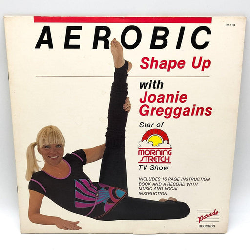 Joanie Greggains Aerobic Shape Up Record 33 RPM LP PA-104 Parade Records 1982 1