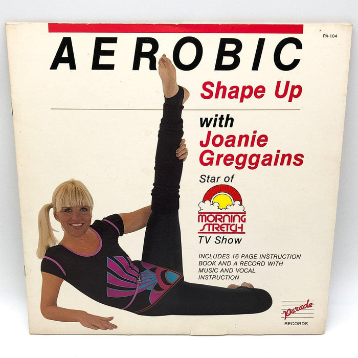 Joanie Greggains Aerobic Shape Up Record 33 RPM LP PA-104 Parade Records 1982 1