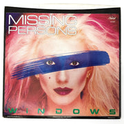 Missing Persons Windows Record 45 RPM Single B-5200 Capitol Records 1982 1