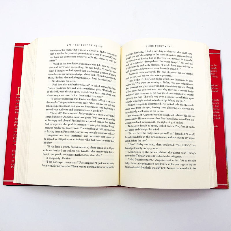 Pentecost Alley HC Anne Perry 1996 Victorian England Women Detective 1st Edition 9