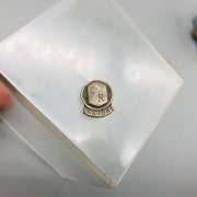 Vintage Lapel Pin Pinback Safety Pin C R Honor C. R. Initials Fraternal Order 4