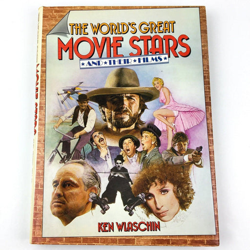 The World's Great Movie Stars & Their Films Ken Wlaschin 1984 Peerage 1