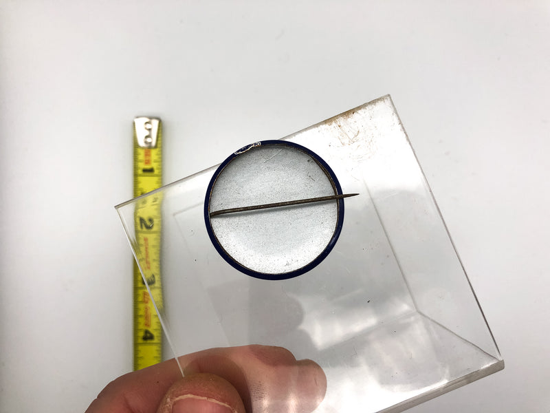 Vintage McGovern Pinback Button Political Presidential Campaign Blue White 2