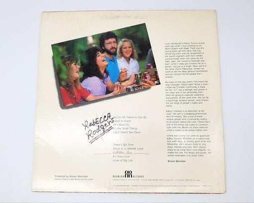 Kathy Troccoli Stubborn Love LP Record Reunion Records 1982 RRA0001 2