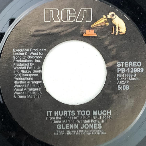 Glenn Jones Bring Back Your Love / It Hurts Too Much 45 RPM 7" Single 1