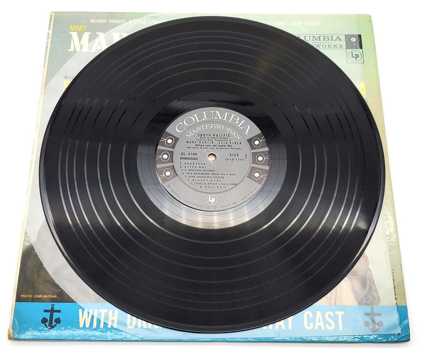 Mary Martin Martin Pinza South Pacific 33 RPM LP Record Columbia 1957 6