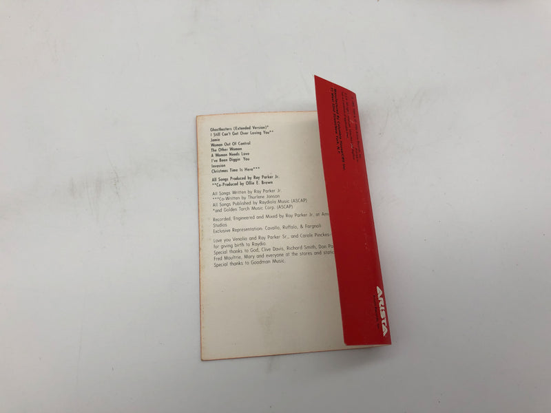 Chartbusters Ray Parker Jr. Cassette Arista 1984 I Can't Get Over Loving You 7