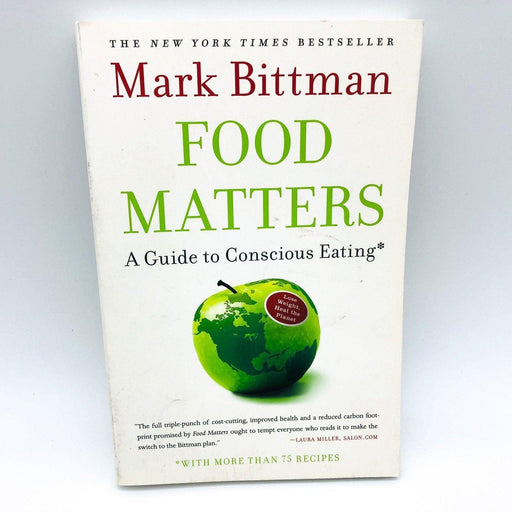 Food Matters Paperback Mark Bittman 2008 Nutrition Sustainable Living Food Habit 1