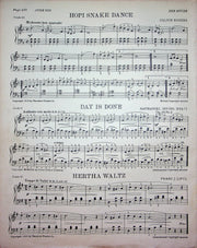 Dark Eyes Russian Gypsy Air Sheet Music Piano Song Rob Roy Peery 1932 Etude Mag 1