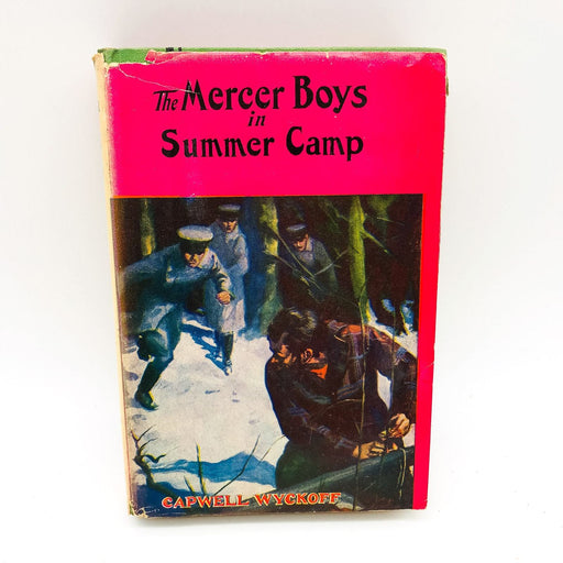 The Mercer Boys in Summer Camp Hardcover Capwell Wyckoff 1929 Suspense Adventure 1