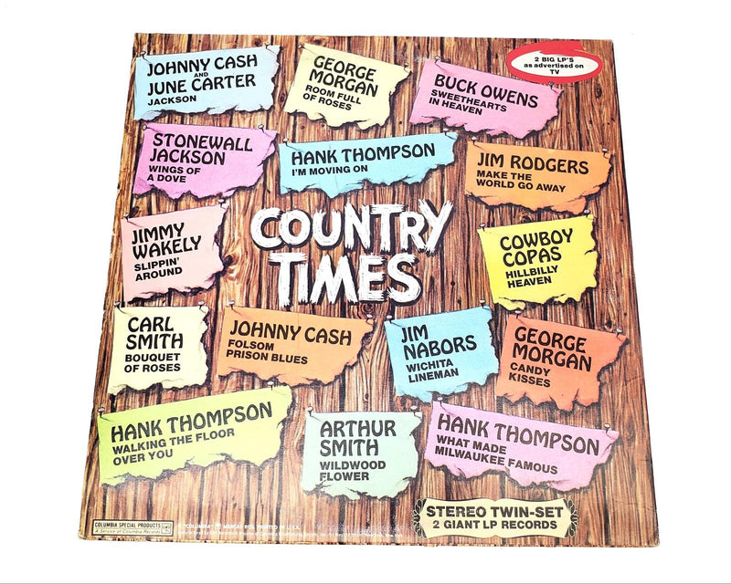 Country Times 2x LP Record Dynamic House, Inc. 1973 Johnny Cash, Lynn Anderson 2