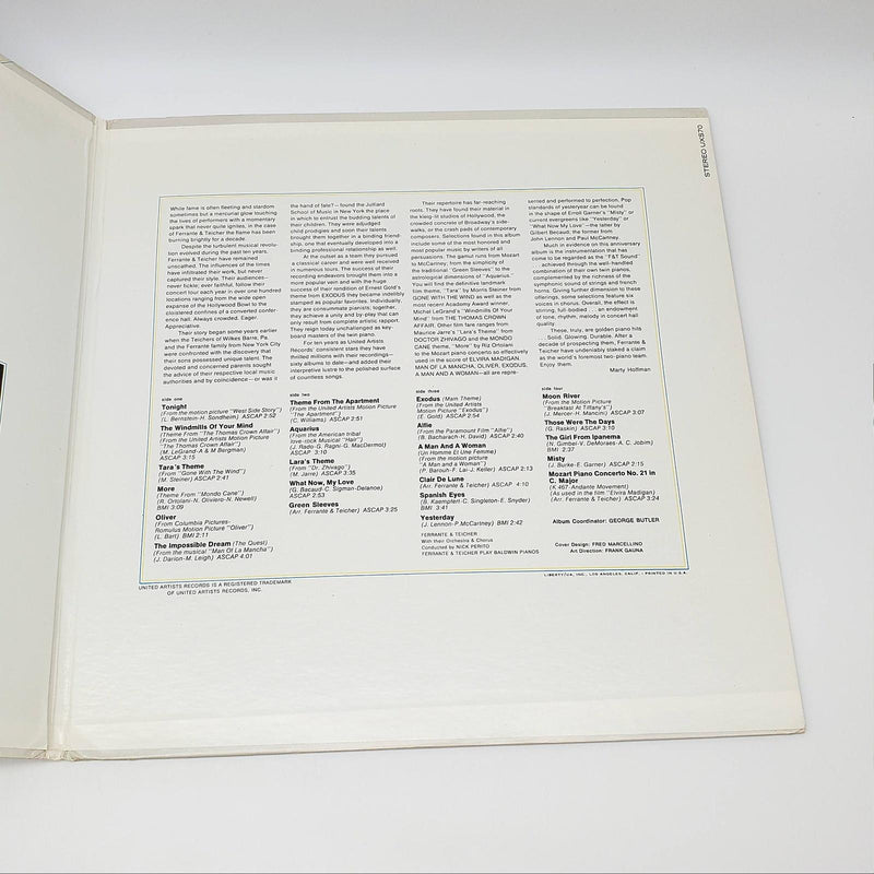 Ferrante & Teicher 10th Anniversary Of Golden Piano Hits Double LP Record 1969 5