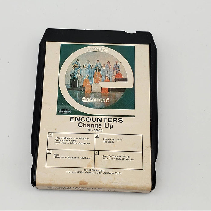 Encounters Change Up 8-Track Tape Album Sacred Manuscripts AR 5003