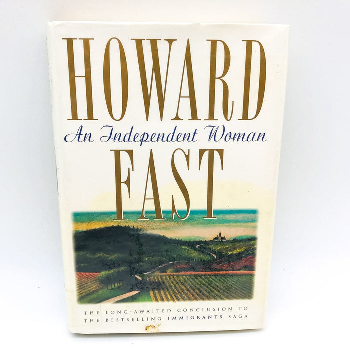 An Independent Woman HC Howard Fast 1997 Israel Immigrant Love Story 1st Edition 1