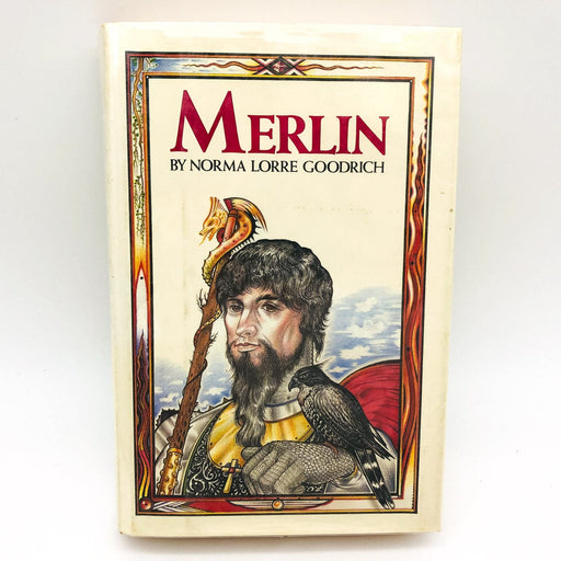 Merlin Hardcover Norma Lorre Goodrich 1987 Legendary History Romance 1st E Ex Li 1