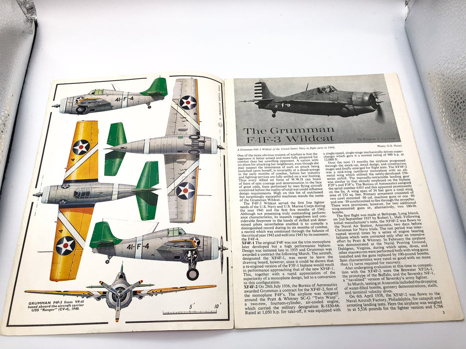 Profile Publications Book Pamphlet #53 The Grumman F4F-3 Wildcat WW2 England 8