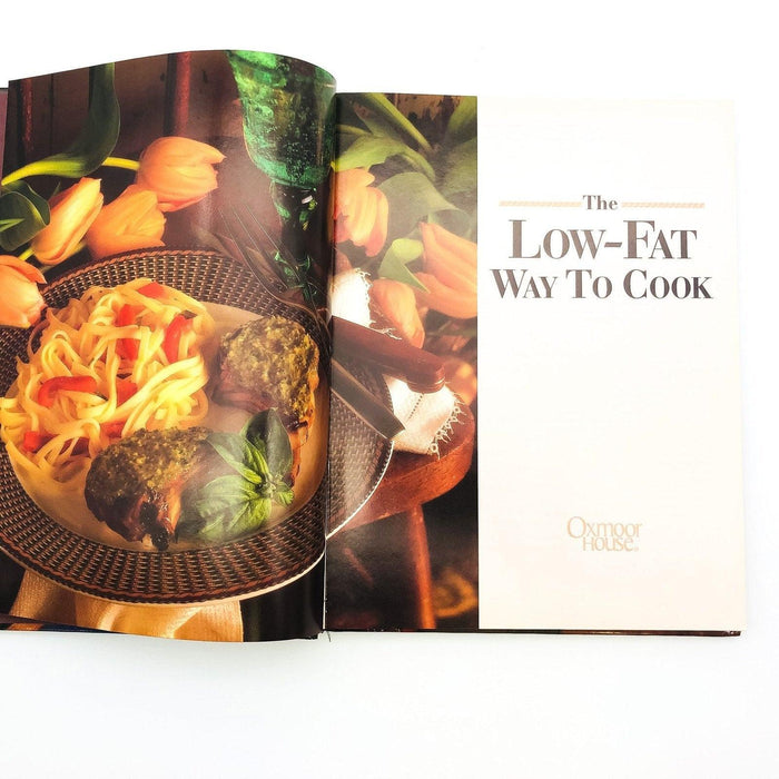 The Low Fat Way To Cook Hardcover Oxmoor House 1993 Recipes Cookbook Nutrition 6