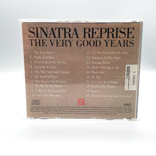 Frank Sinatra Sinatra Reprise: The Very Good Years Album CD Reprise Records 1991 2