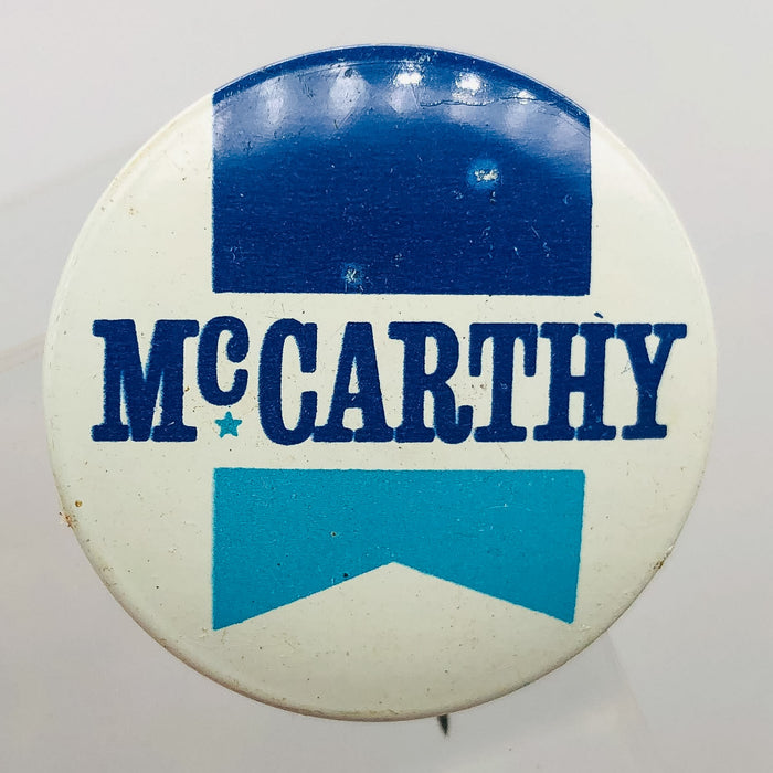 McCarthy Button Pin 1.31" Vintage Political Campaign US Senator Eugene E. Horn 2