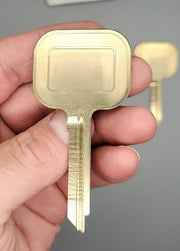 5x Yale HN411 SMK Key Blanks SMK Keyway Nickel Silver 6 Pin Large Bow NOS 1