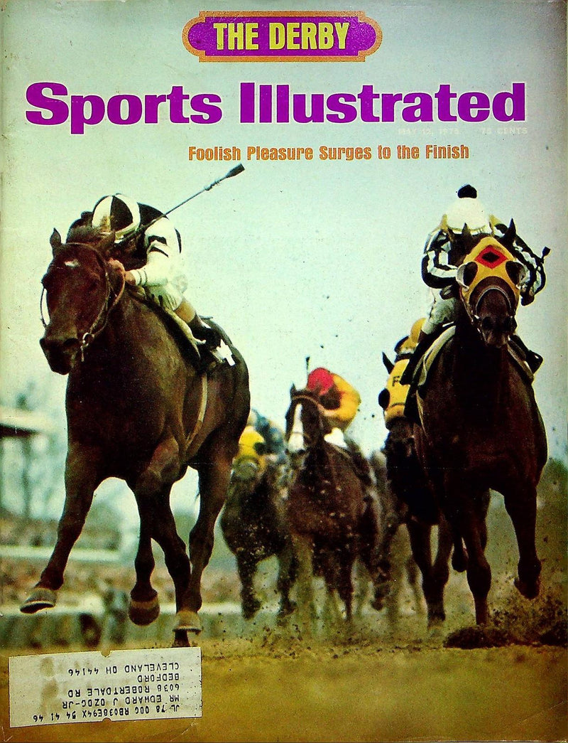 Sports Illustrated Magazine May 12 1975 101st Derby Issue Foolish Wins