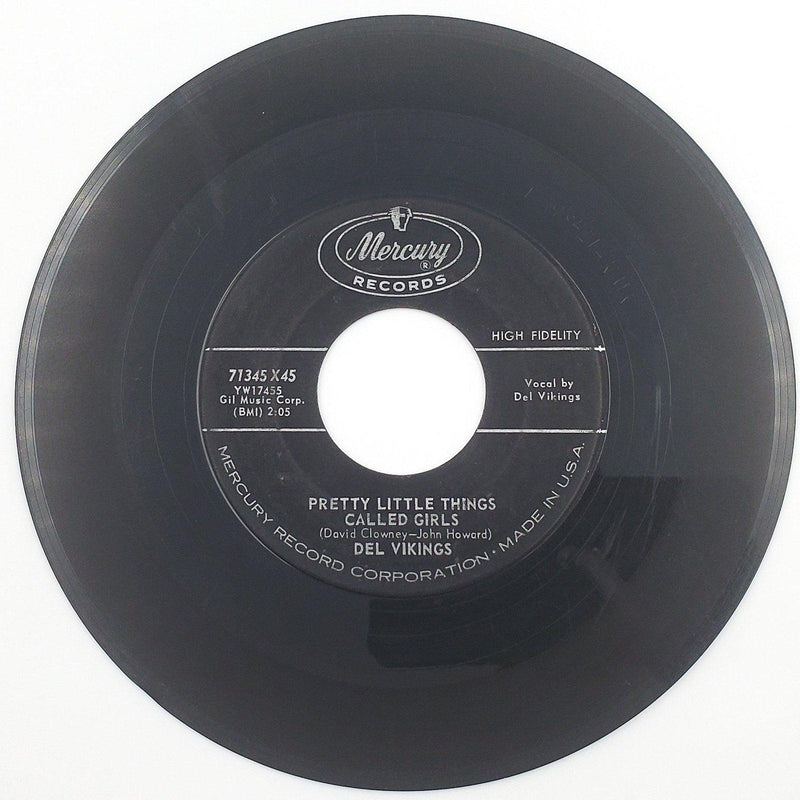 Del Vikings You Cheated 45 RPM Single Record Mercury 1958 2