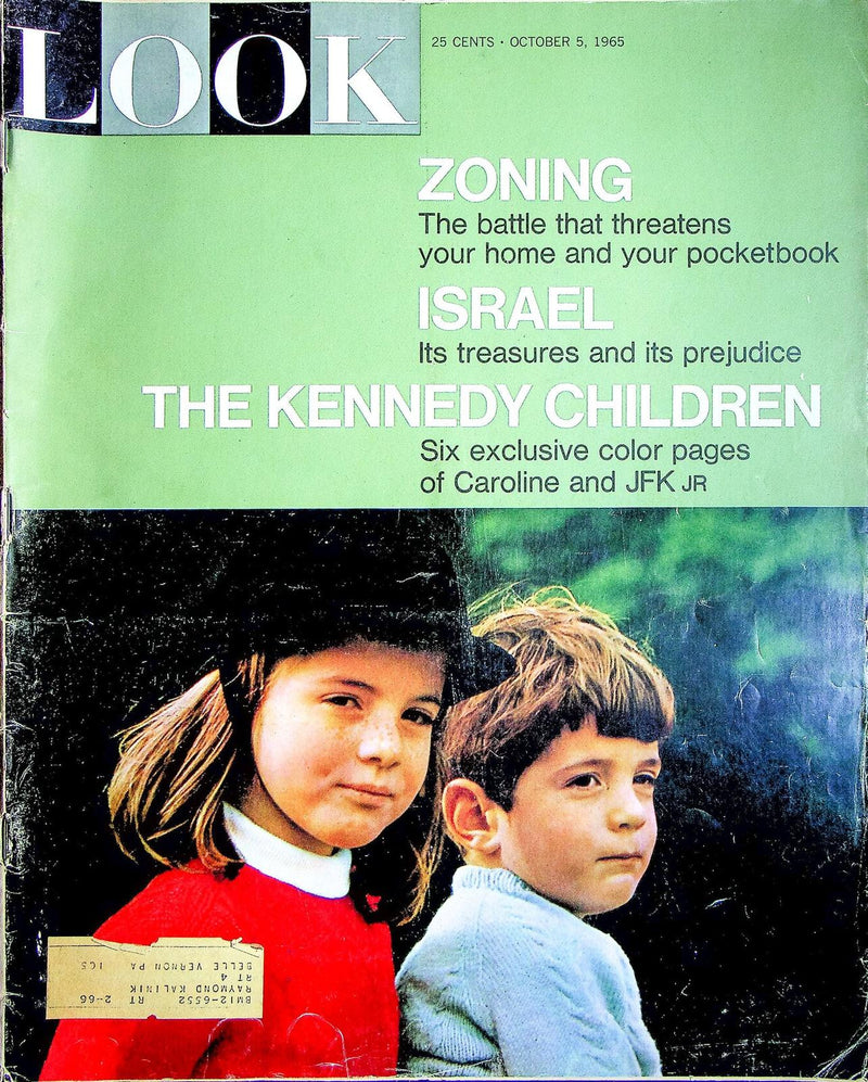 Look Magazine October 1965 Intimate Profile The Kennedy Children John Caroline