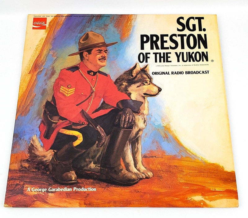 Sgt. Preston of the Yukon Original Radio Broadcast Record 33 LP 592 Mark 1973 1