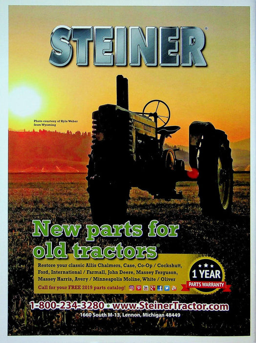 Farm Collector Magazine January 2019 Vol 21 # 6 Harrison Jumbo