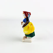 Occupied Japan Mini Dutch Woman Single Bud Vase 3 Inches 4