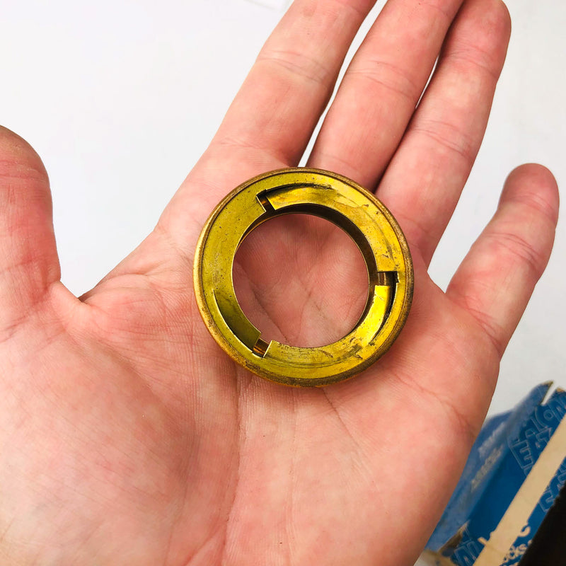 Yale Mortise Cylinder 1152 1-3/4" US10 Satin Bronze 6 Pin New Old Stock NOS Cpy2