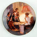 Norman Rockwell Light Campaign Room that Light Made 2 & Father's Help 1 Plates 4