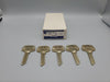 5x Sargent 6278 Key Blanks CE Keyway Nickel Silver 6 Pin NOS 3