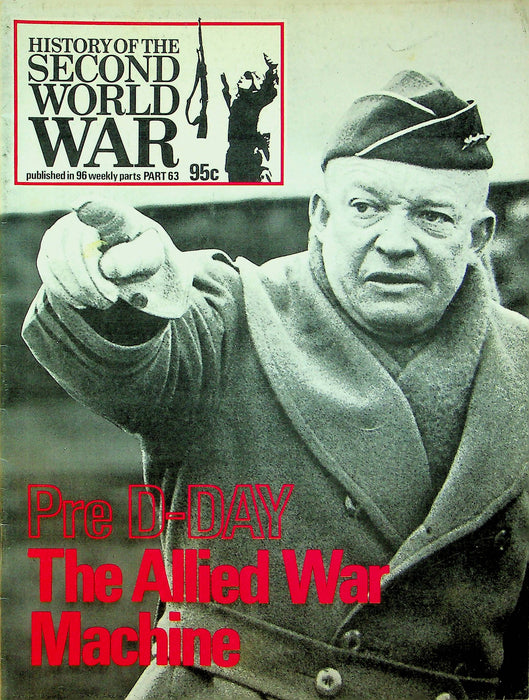 History Second World War WW2 Magazine 1974 Part 63 Pre D-Day Allied War Machine 1